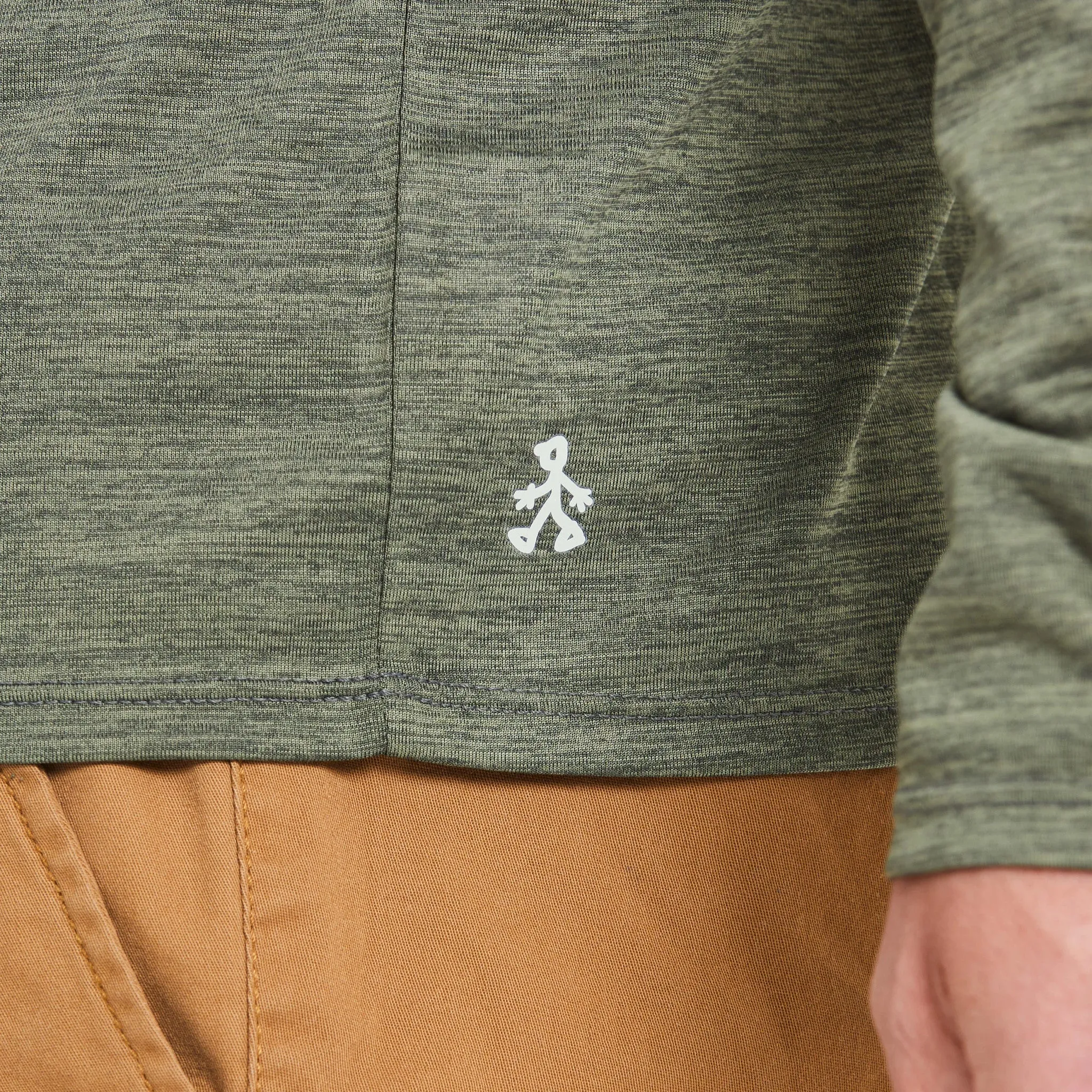 Men's ATV Canoe Long Sleeve Sun Crusher Hoodie Life is Good