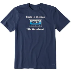 Men's Back in the Day Cassette Short Sleeve Tee Life is Good
