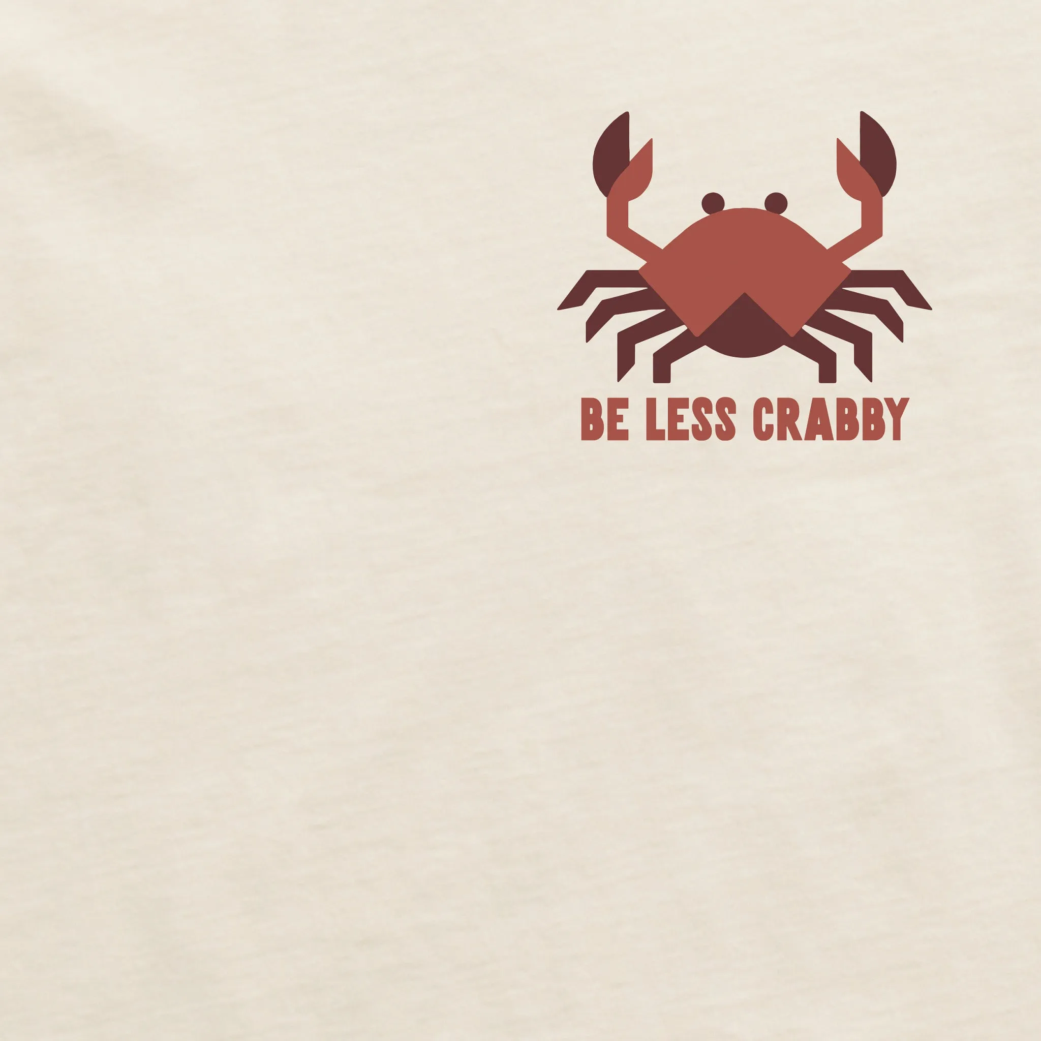 Men's Be less Crabby Mini Short Sleeve Crusher Tee Life is Good