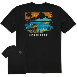 Men's Beachy ATV Camp Short Sleeve Tee Life is Good