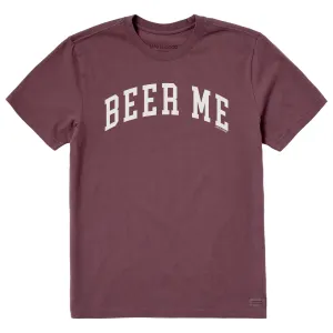 Men's Beer Me Arch Short Sleeve Crusher Tee Life is Good
