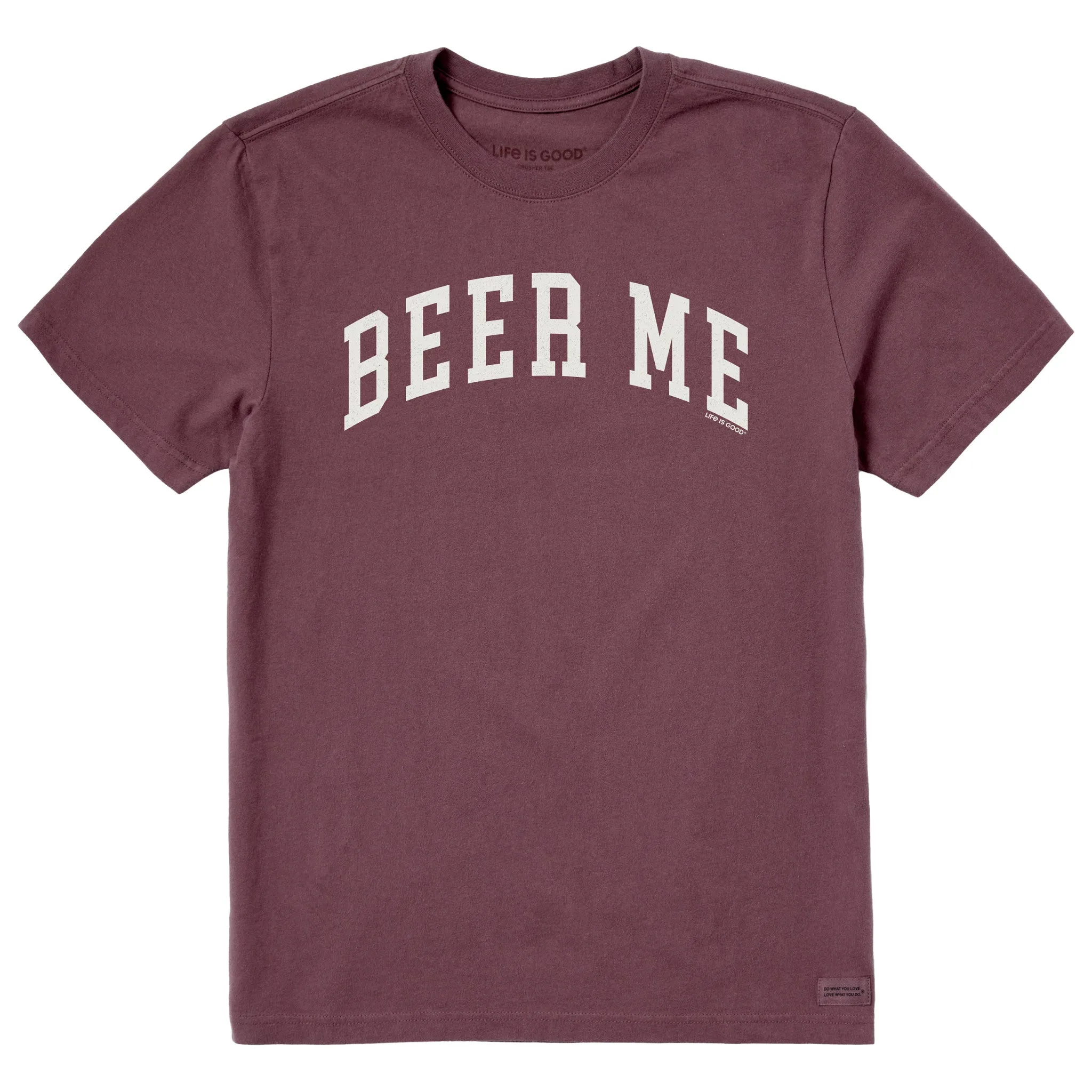 Men's Beer Me Arch Short Sleeve Crusher Tee Life is Good