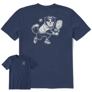 Men's Bert's Aussie w Pickleball Short Sleeve Crusher Tee Life is Good