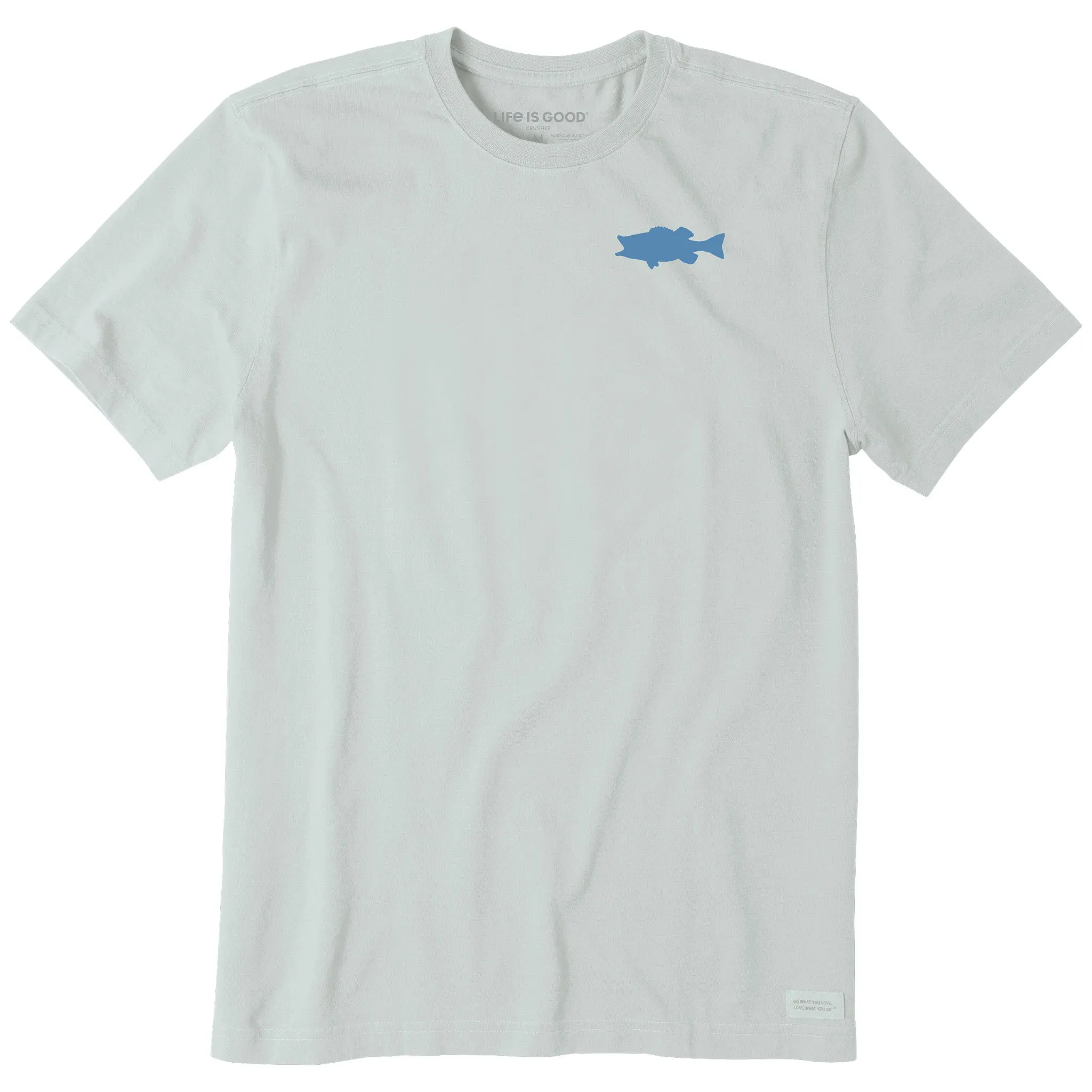 Men's Bert's Bass Short Sleeve Crusher Tee Life is Good