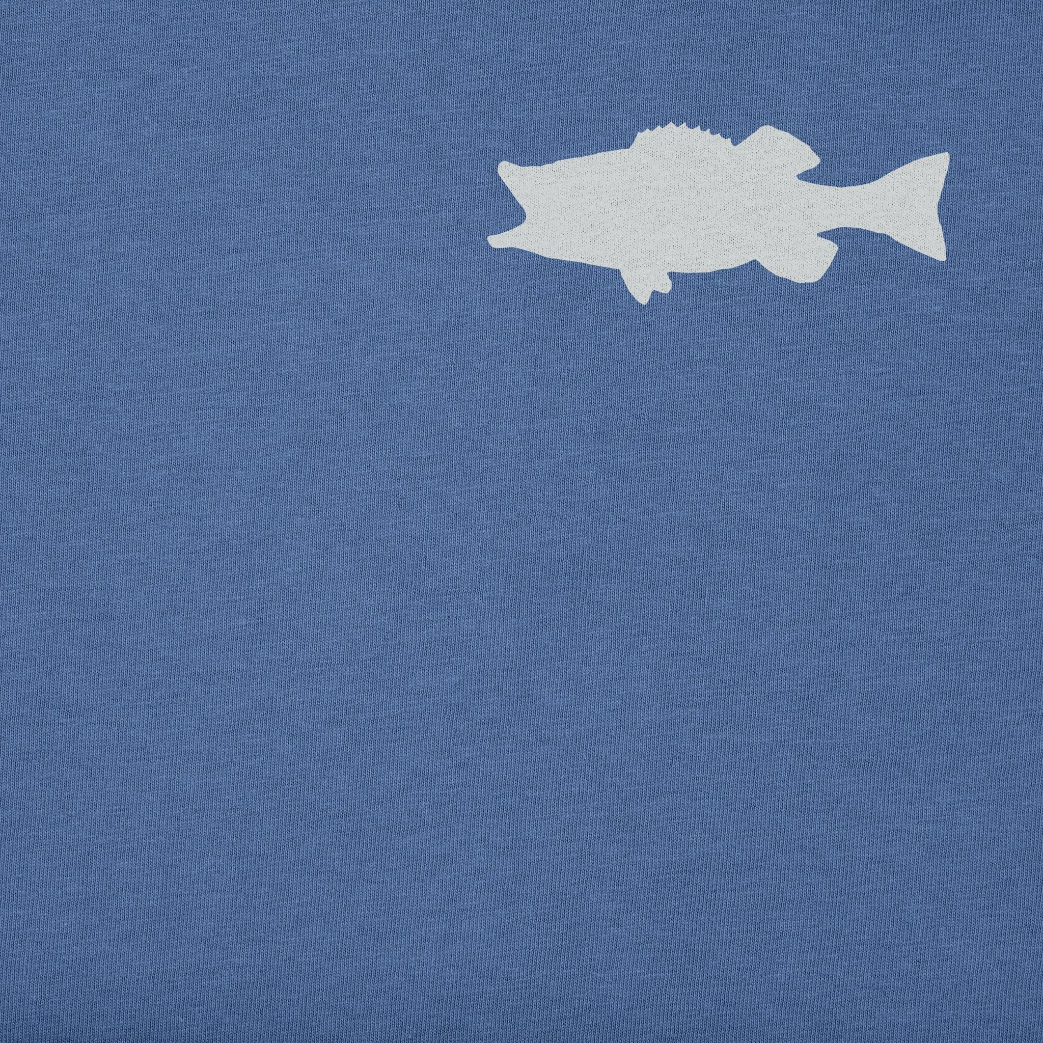 Men's Bert's Bass Short Sleeve Crusher Tee Life is Good