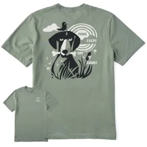 Men's Bert's Dog Medley Short Sleeve Crusher Tee Life is Good