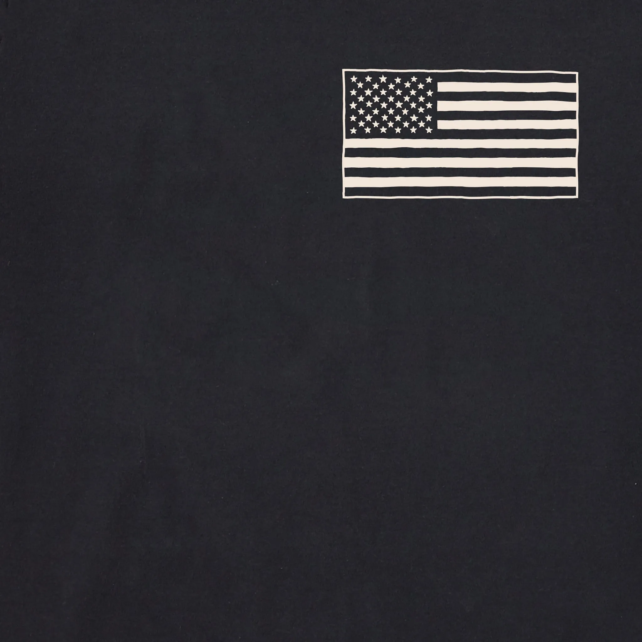Men's Bert's Flag Short Sleeve Crusher Tee Life is Good