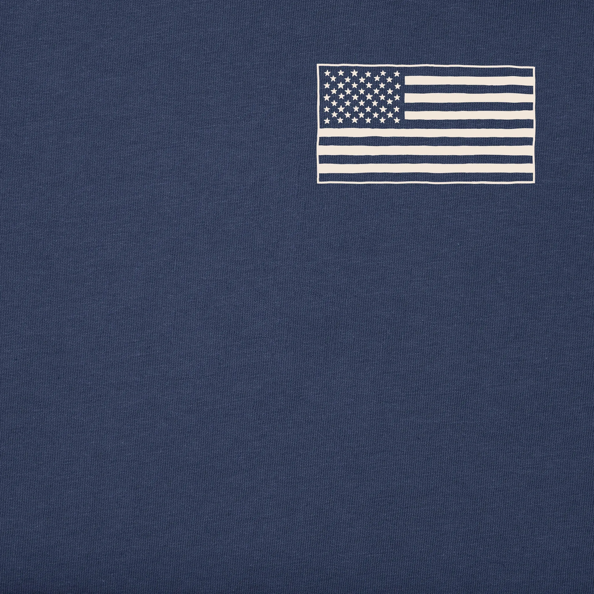Men's Bert's Flag Short Sleeve Crusher Tee Life is Good