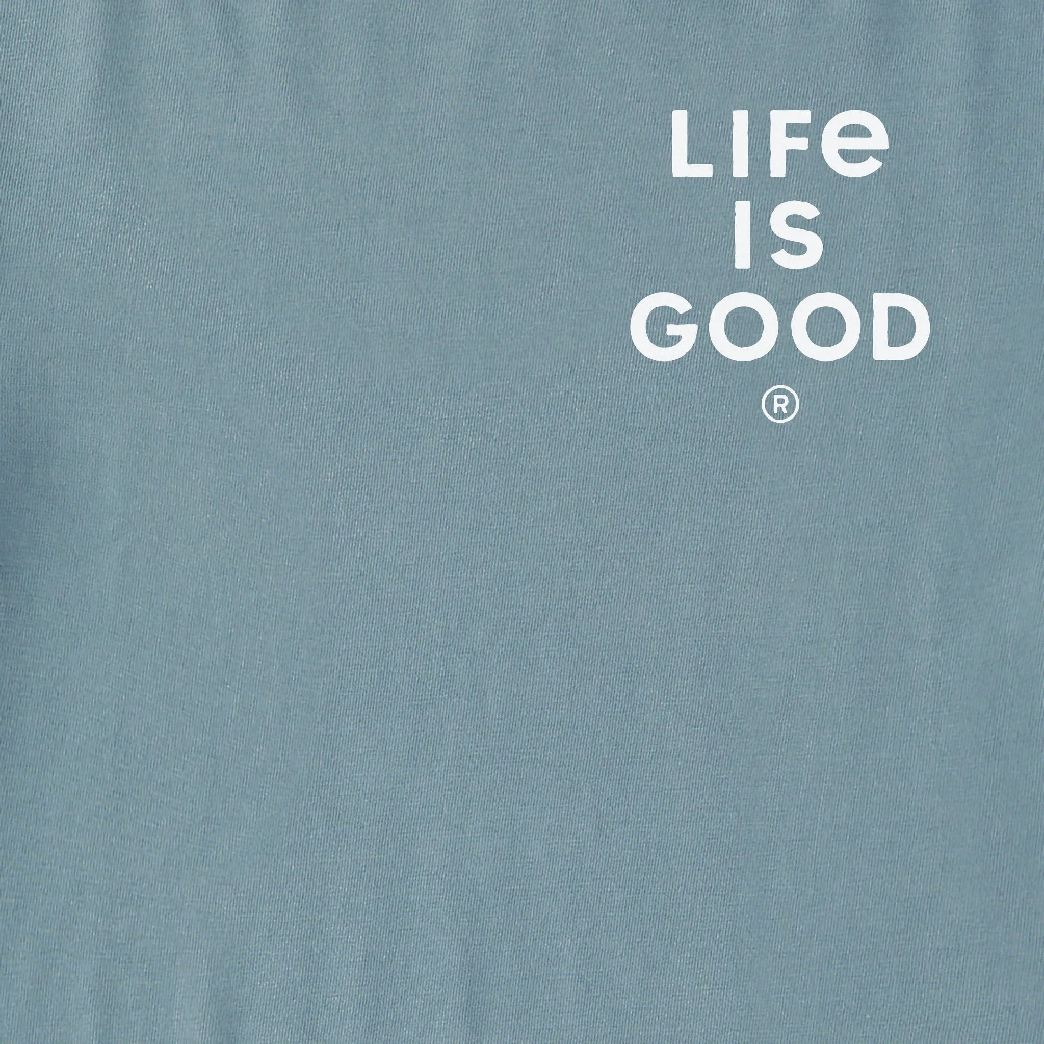 Men's Berts Golf Manifesto Short Sleeve Crusher Tee Life is Good