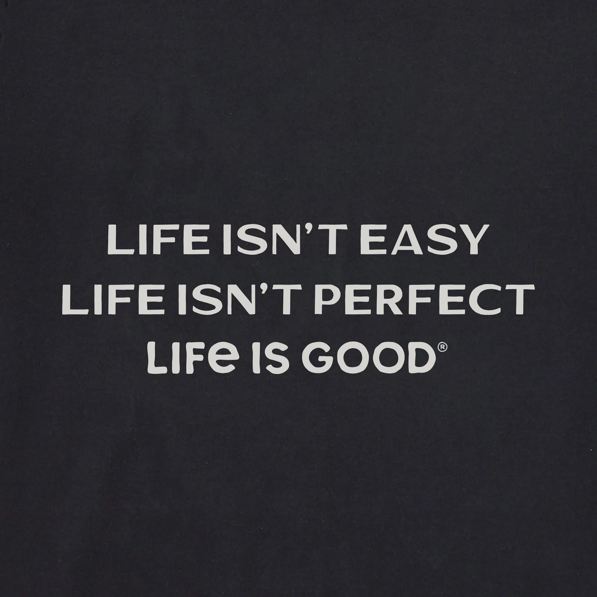 Men's Bert's Life isn't Easy Short Sleeve Crusher Tee Life is Good