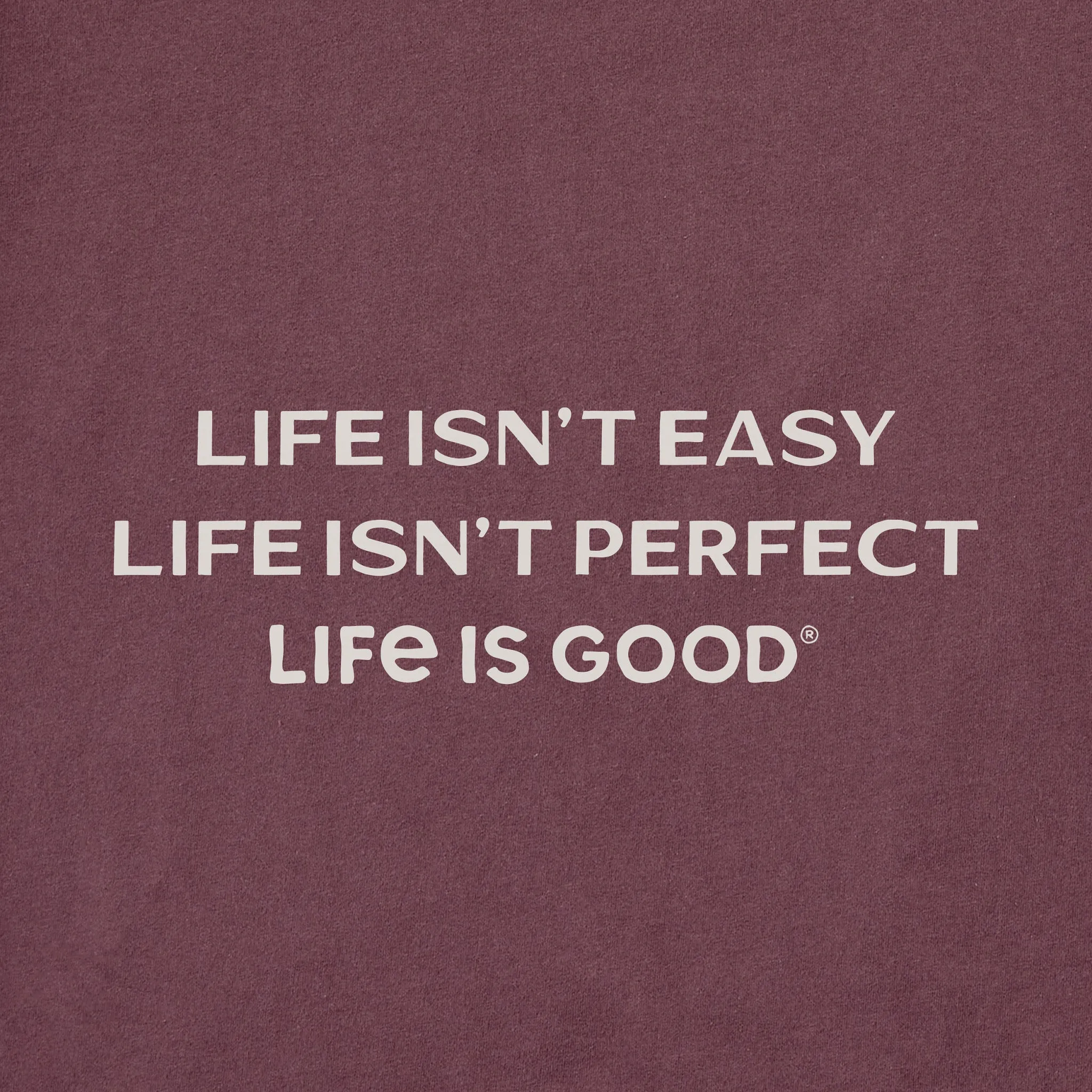 Men's Bert's Life isn't Easy Short Sleeve Crusher Tee Life is Good