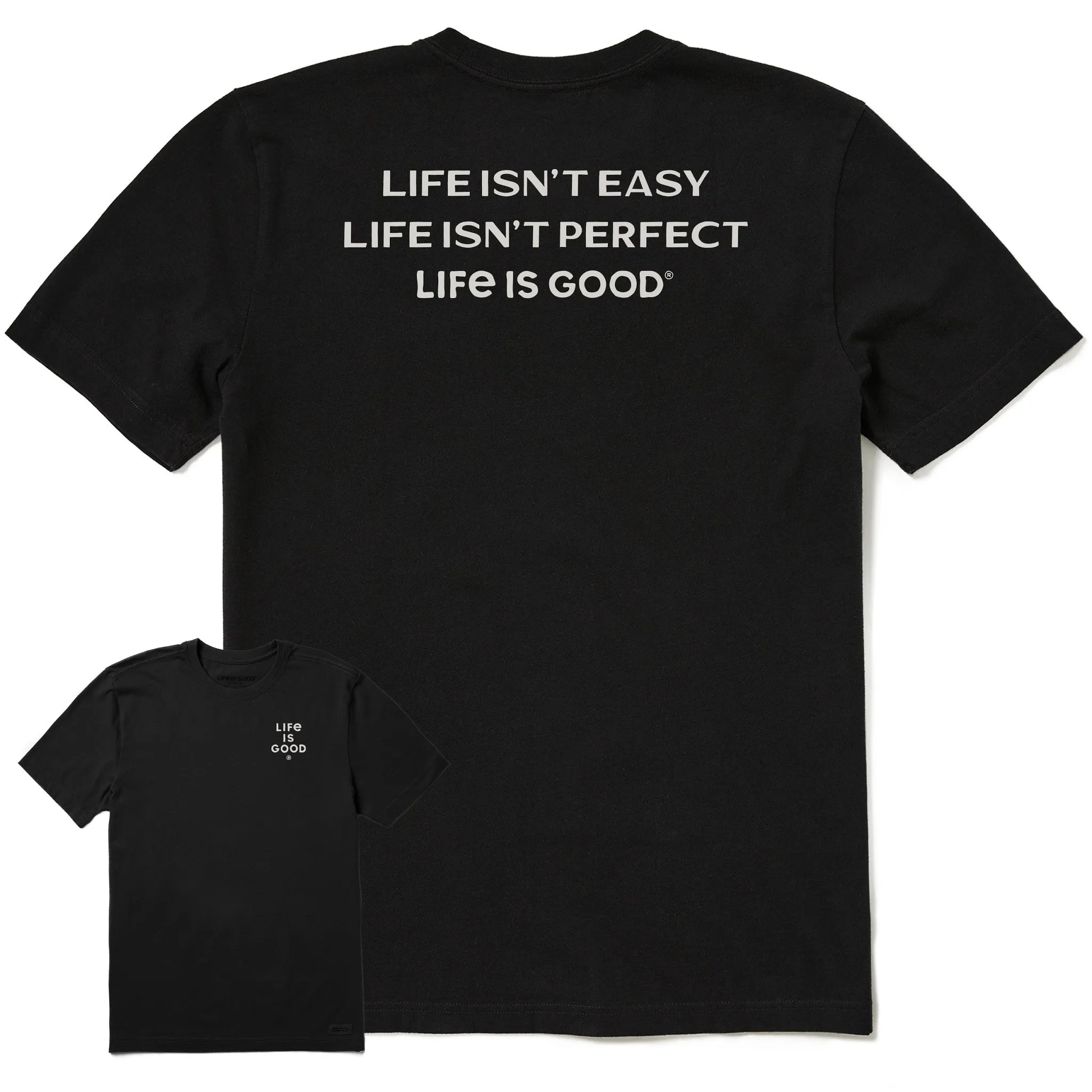 Men's Bert's Life isn't Easy Short Sleeve Crusher Tee Life is Good