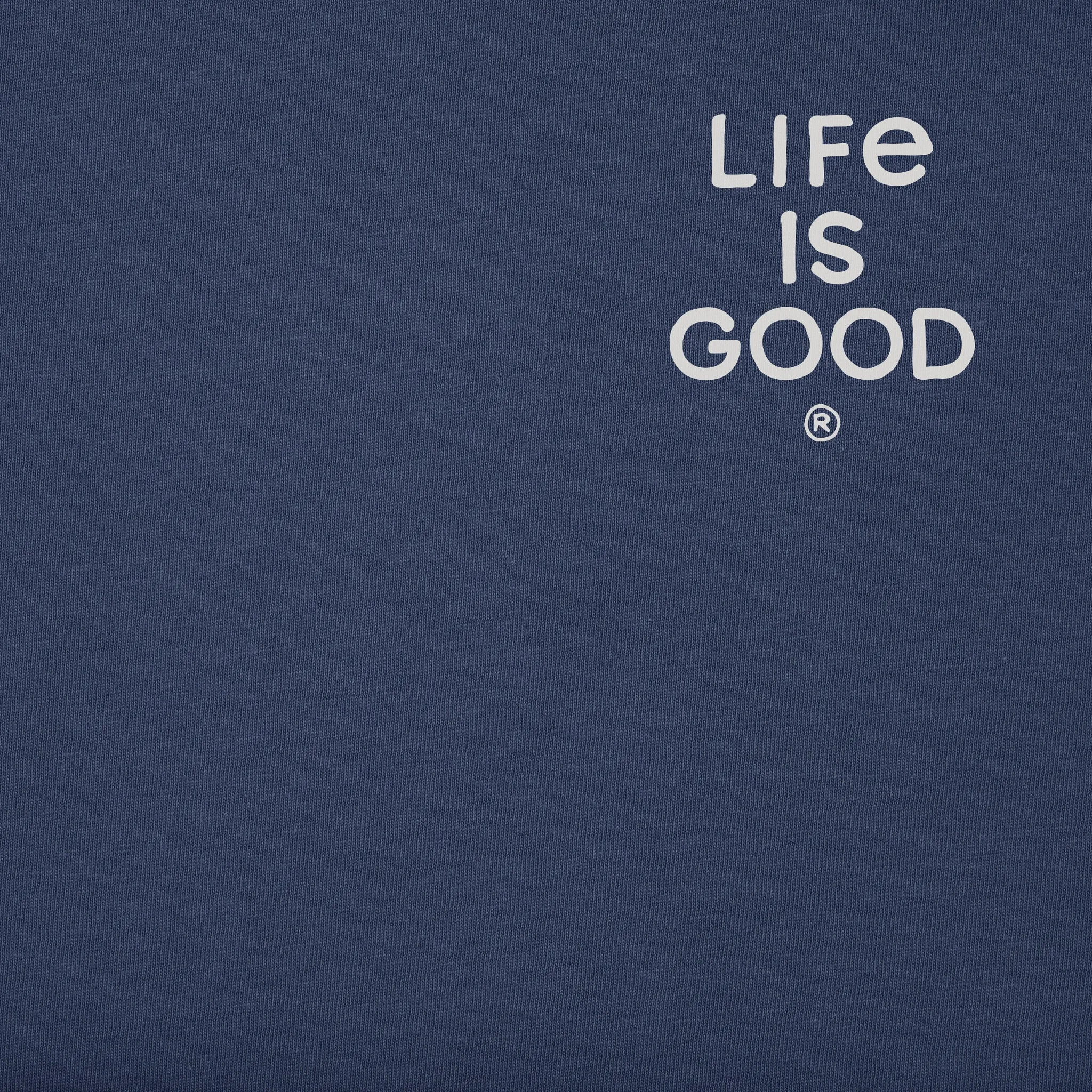 Men's Bert's Shepherd with Tool Belt Short Sleeve Crusher Tee Life is Good