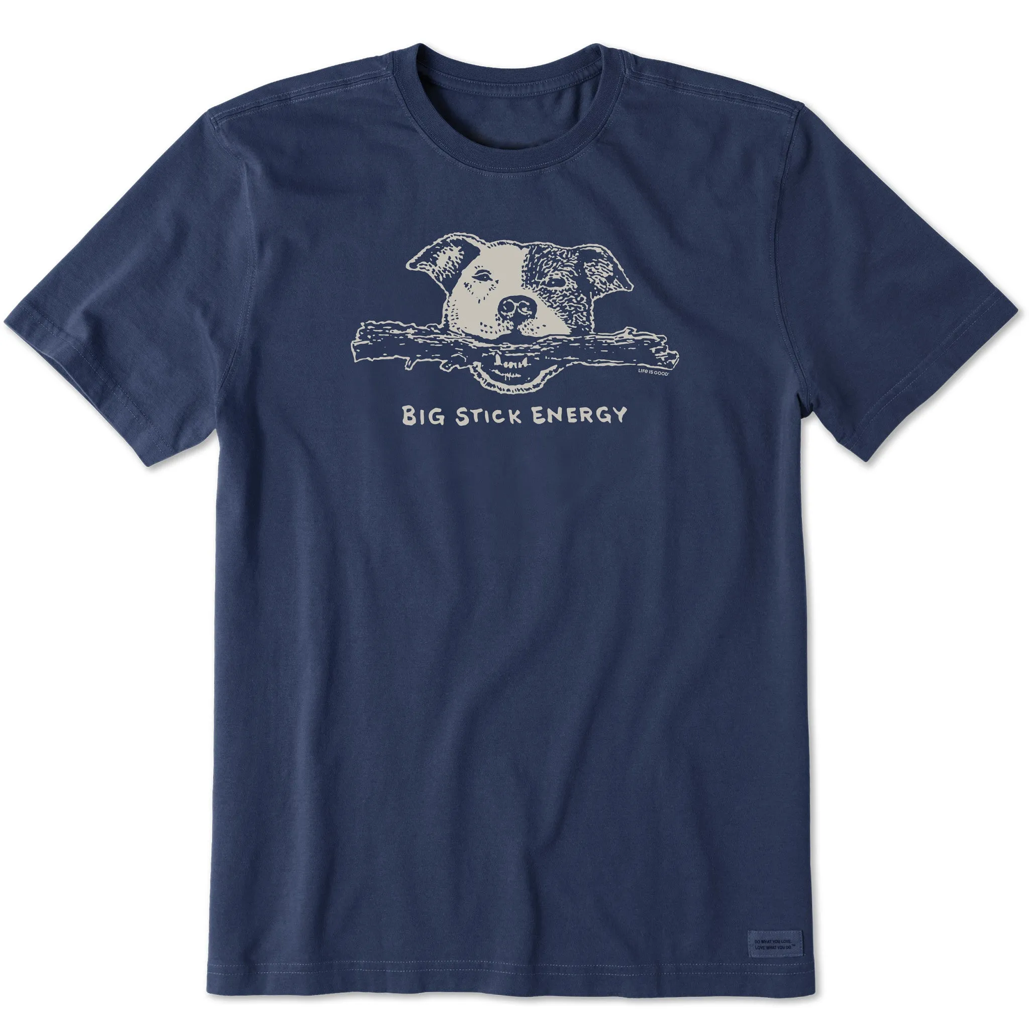 Men's Big Stick Tough Dog Short Sleeve Tee Life is Good