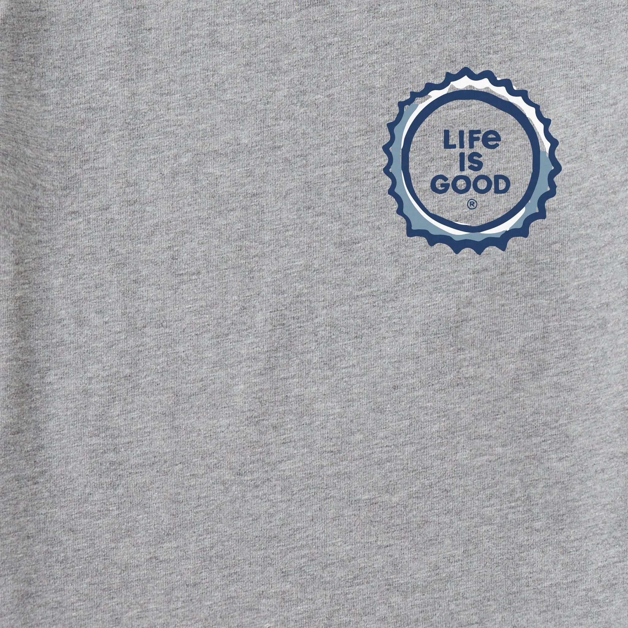 Men's Bike More Worry Less Short Sleeve Tee Life is Good