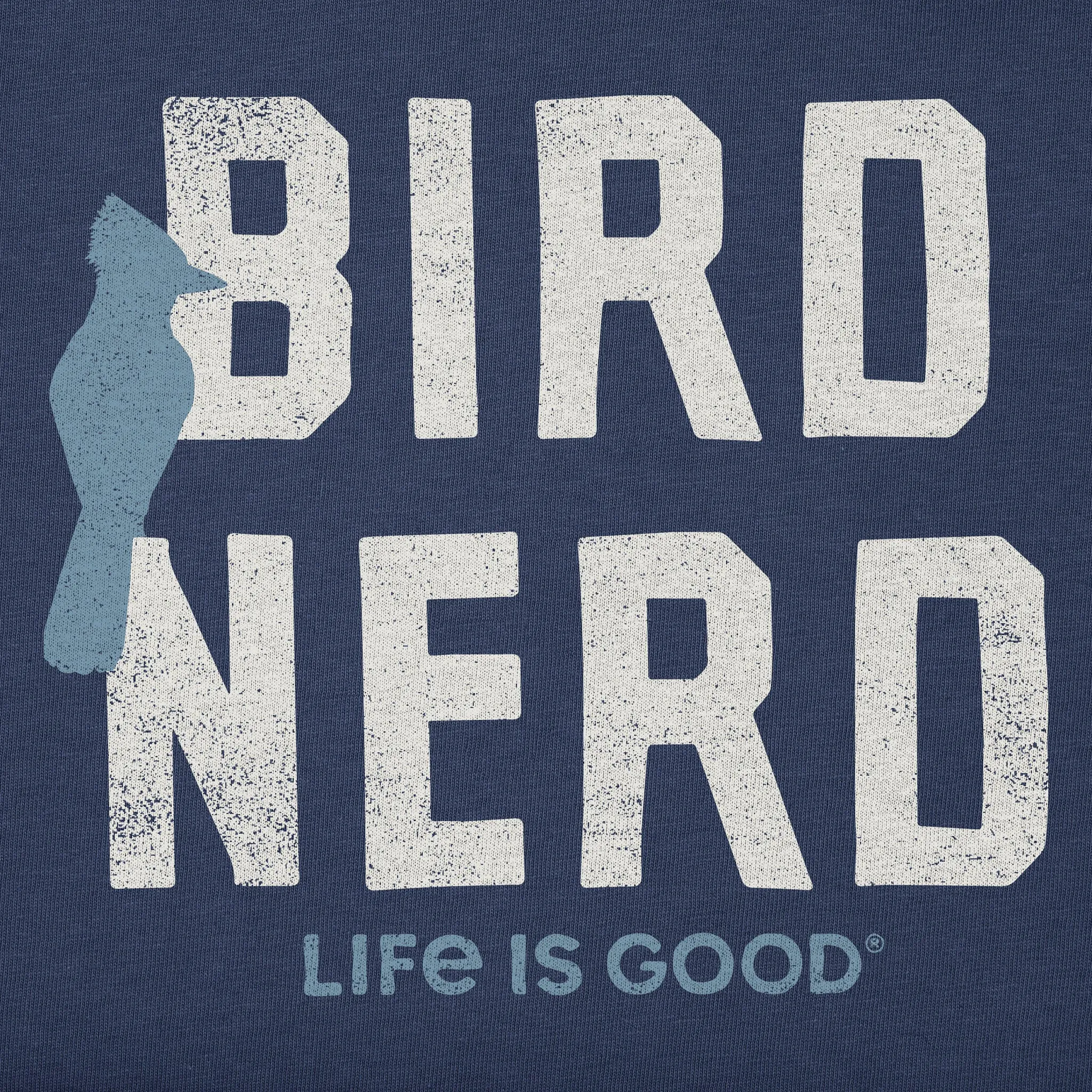 Men's Bird Nerd Short Sleeve Tee Life is Good