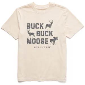 Men's Buck Buck Moose Camo Short Sleeve Tee Life is Good