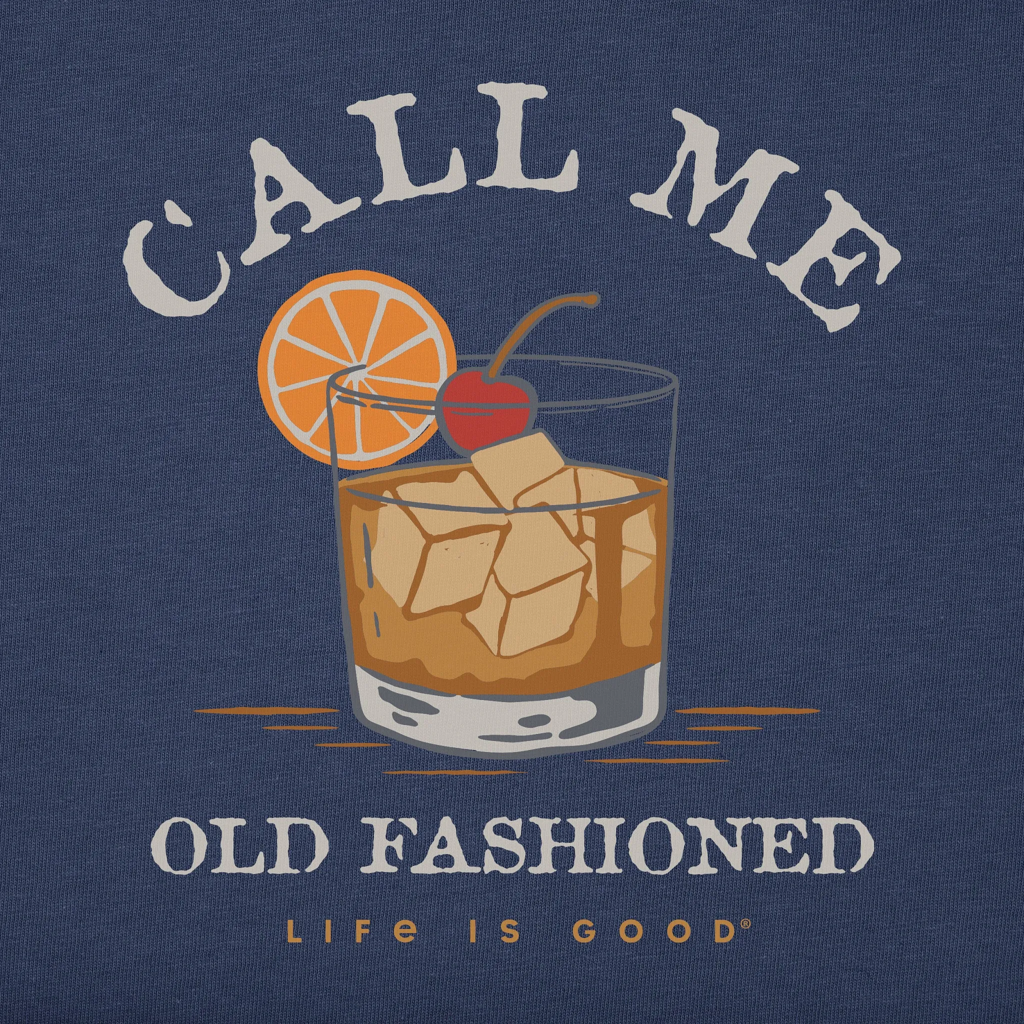 Men's Call Me Old Fashioned Short Sleeve Tee Life is Good