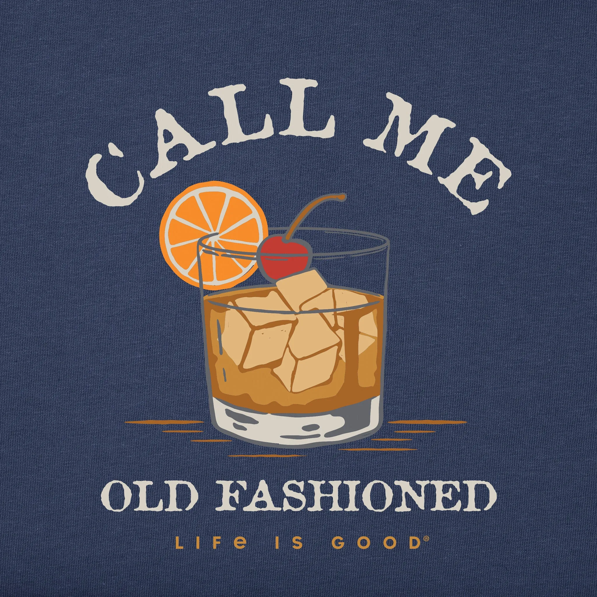 Men's Call Me Old Fashioned Short Sleeve Tee Life is Good