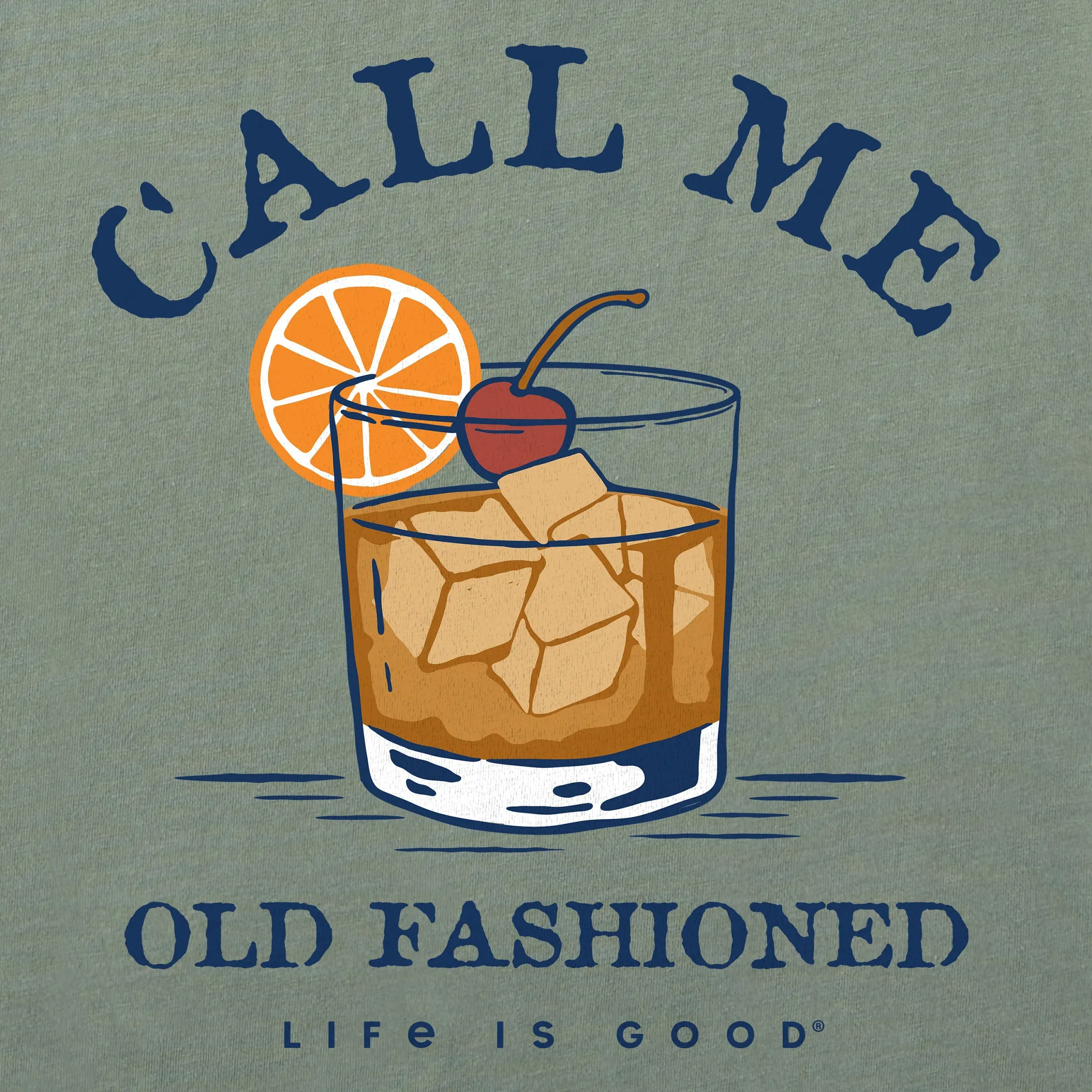 Men's Call Me Old Fashioned Short Sleeve Tee Life is Good