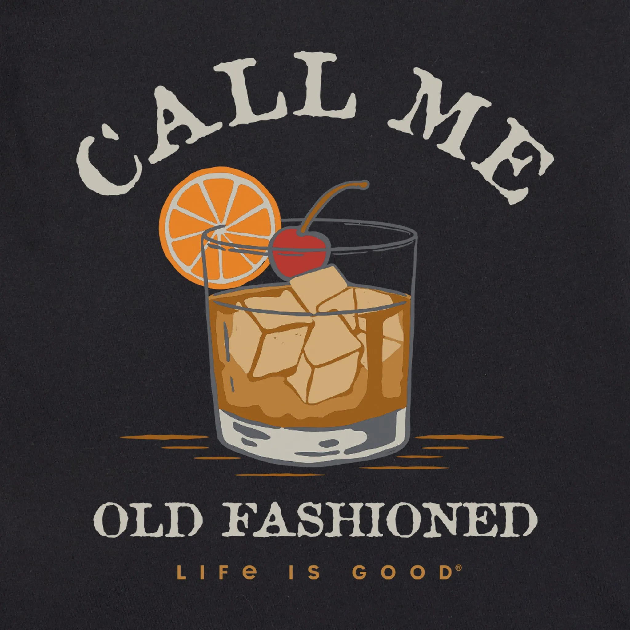 Men's Call Me Old Fashioned Short Sleeve Tee Life is Good