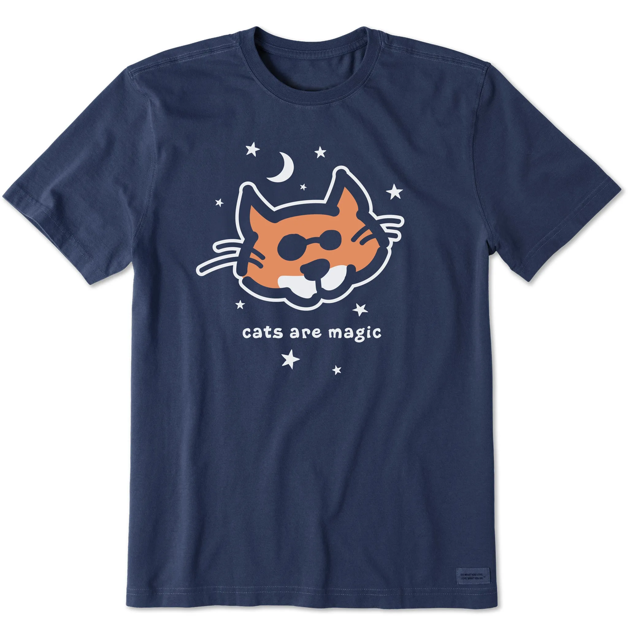 Men's Cats are Magic Al Short Sleeve Crusher Tee Life is Good