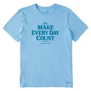 Men's Crafty Make Every Day Count Short Sleeve Tee Life is Good