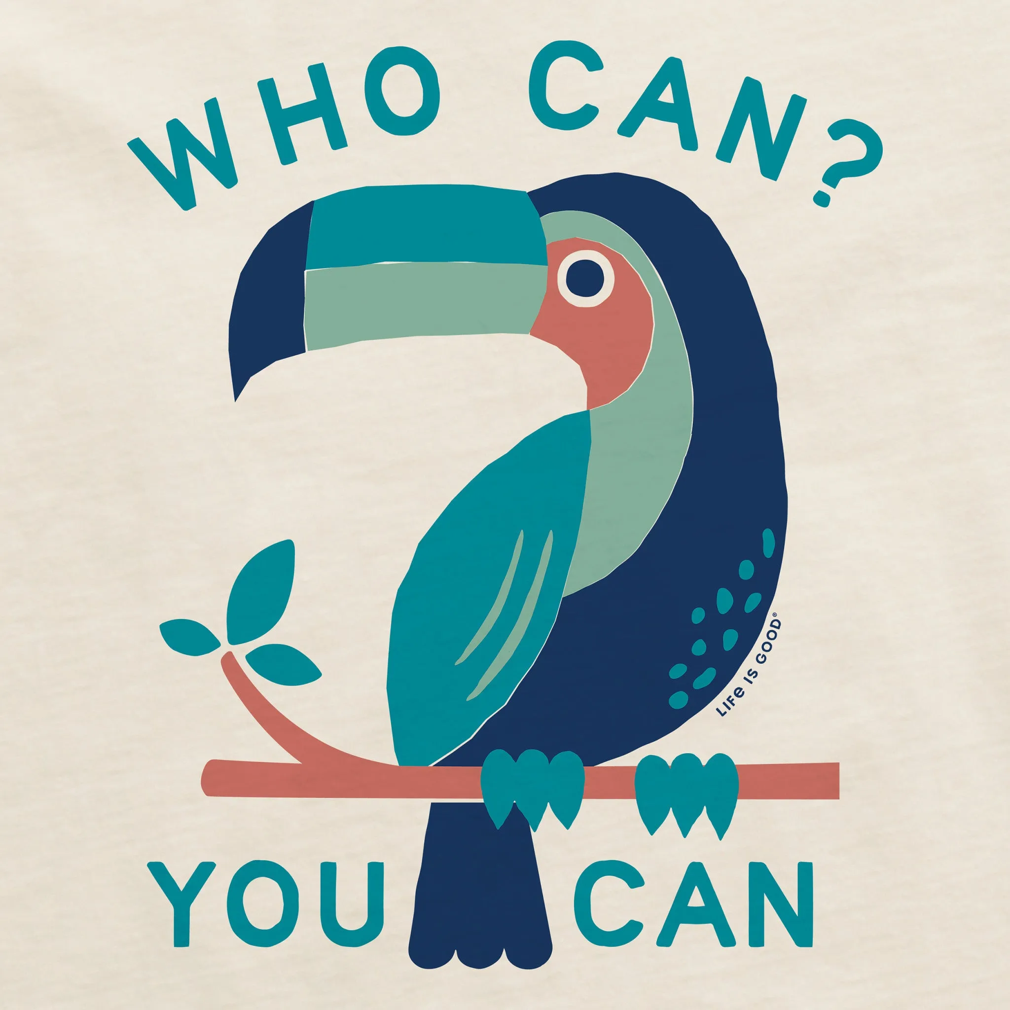 Men's Crafty Toucan Short Sleeve Crusher Tee Life is Good