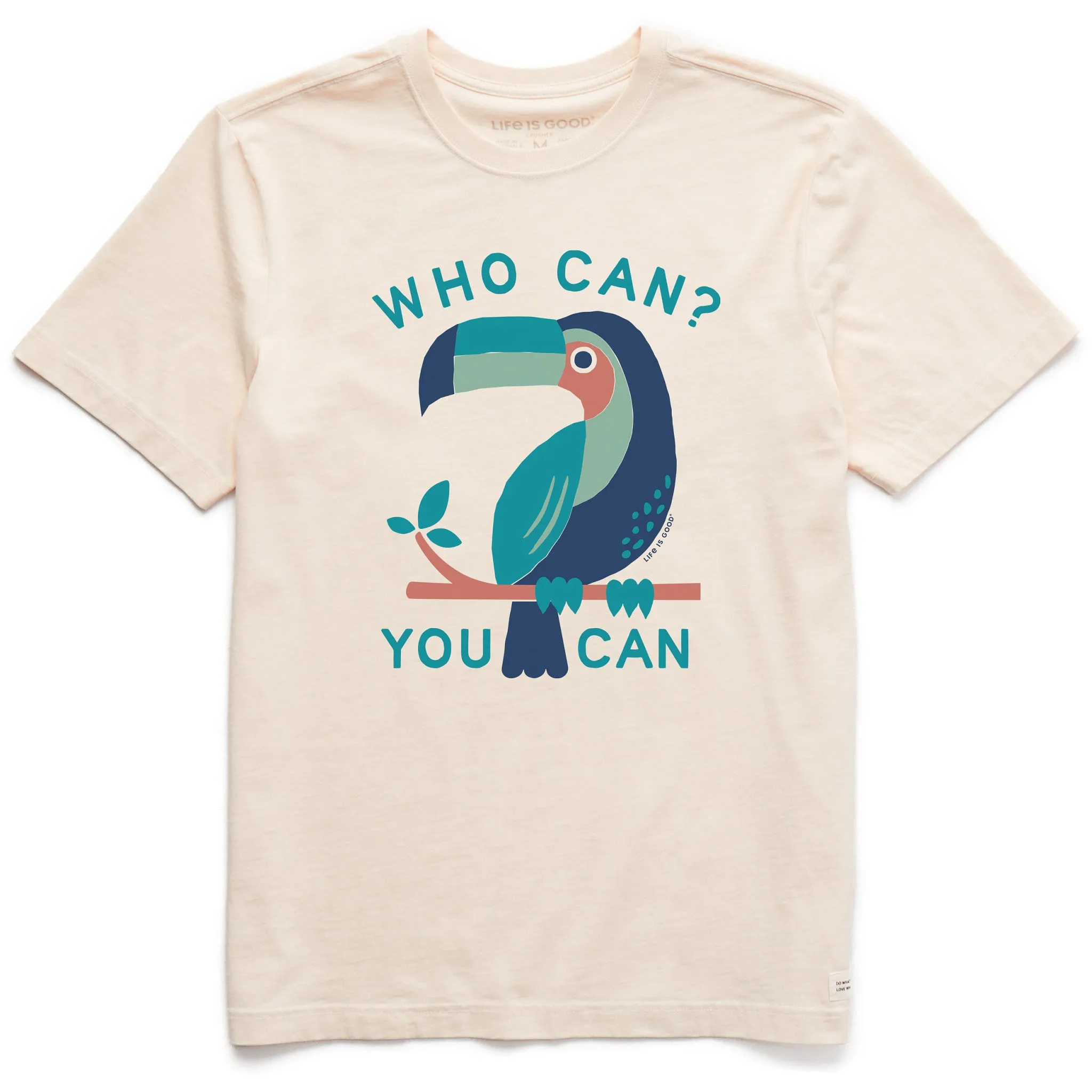 Men's Crafty Toucan Short Sleeve Crusher Tee Life is Good