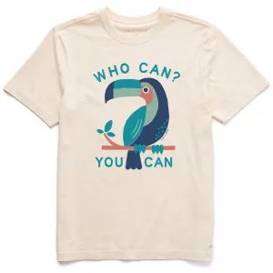Men's Crafty Toucan Short Sleeve Crusher Tee Life is Good