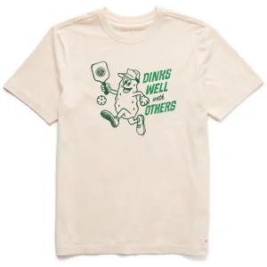 Men's Dinks Well Short Sleeve Crusher Tee Life is Good