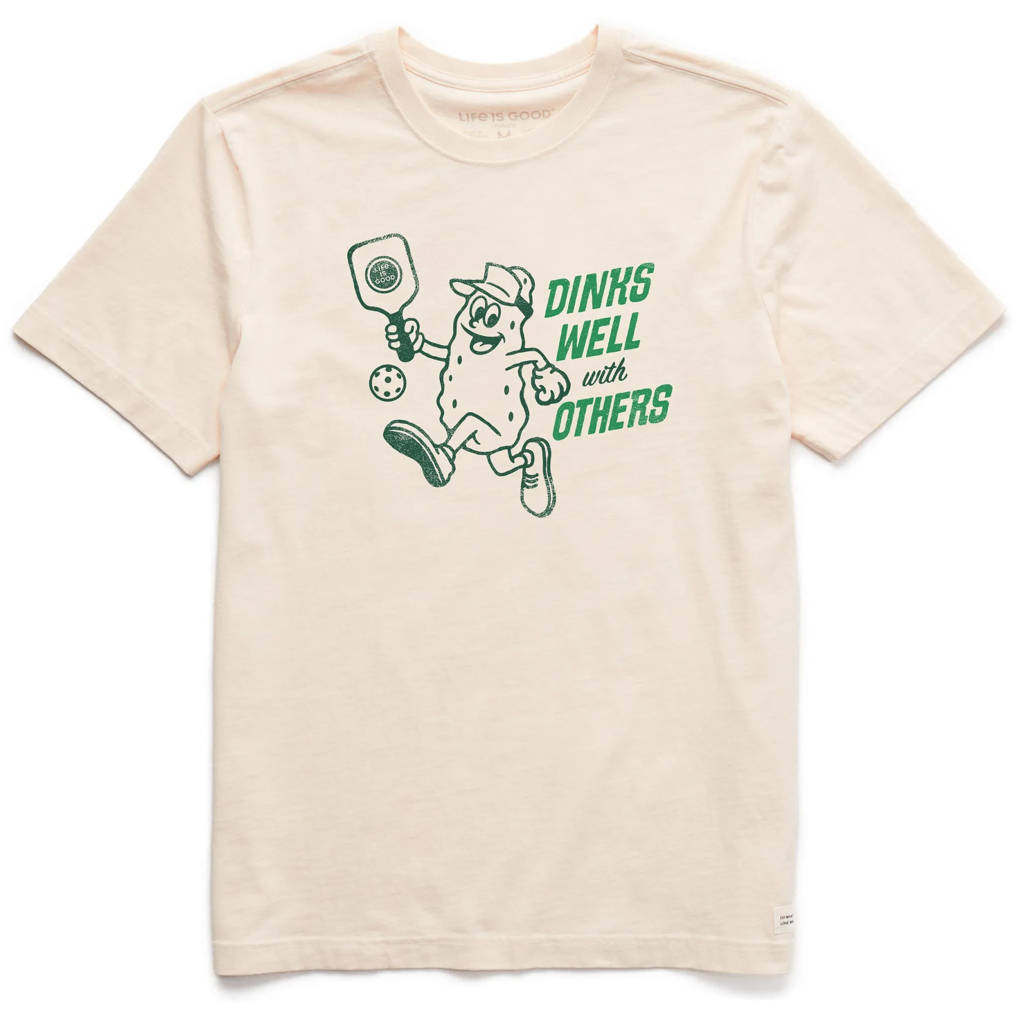 Men's Dinks Well Short Sleeve Crusher Tee Life is Good