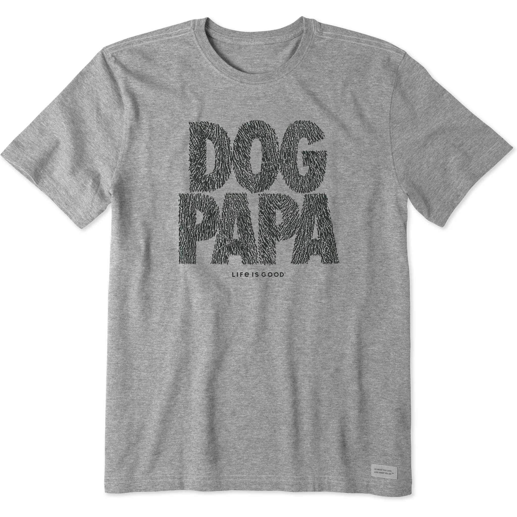 Men's Dog Papa Short Sleeve Tee Life is Good