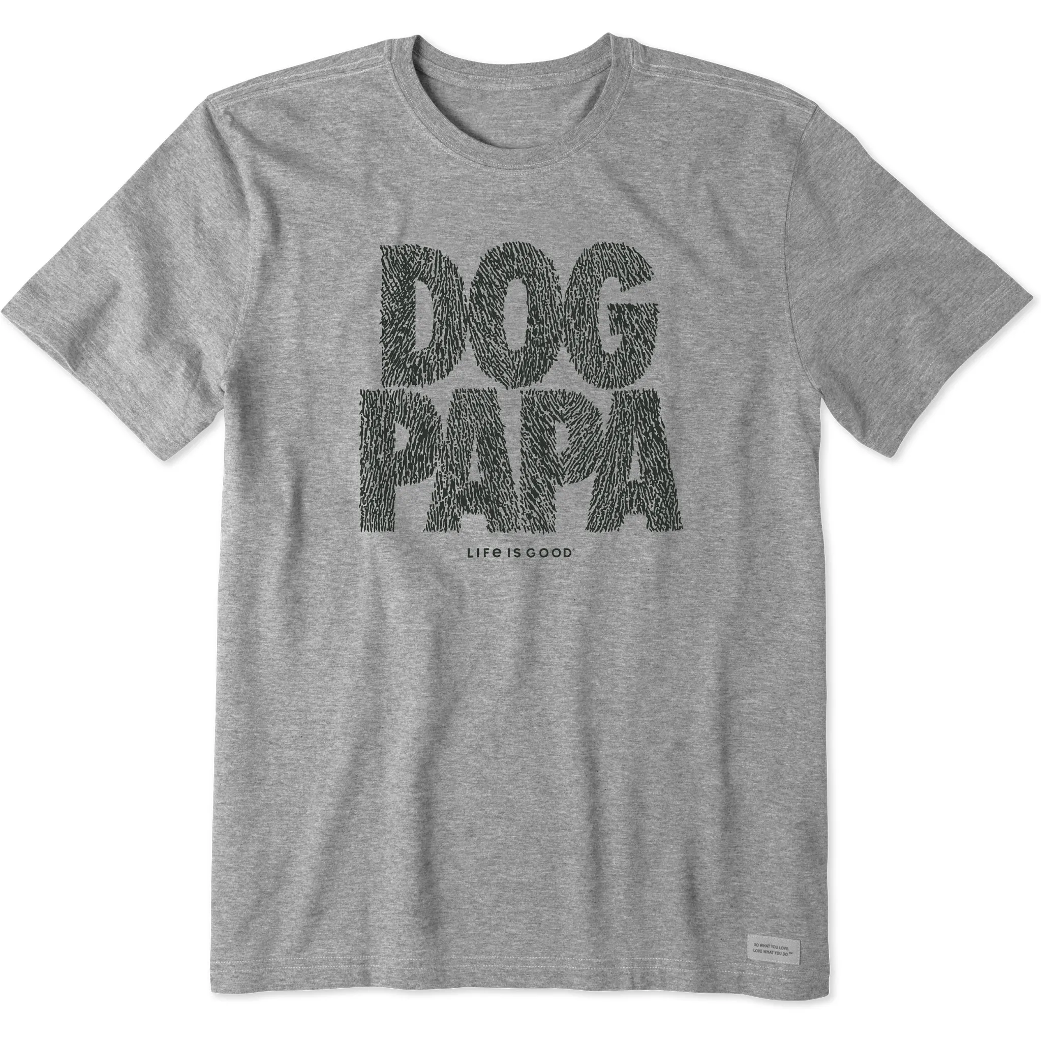 Men's Dog Papa Short Sleeve Tee Life is Good