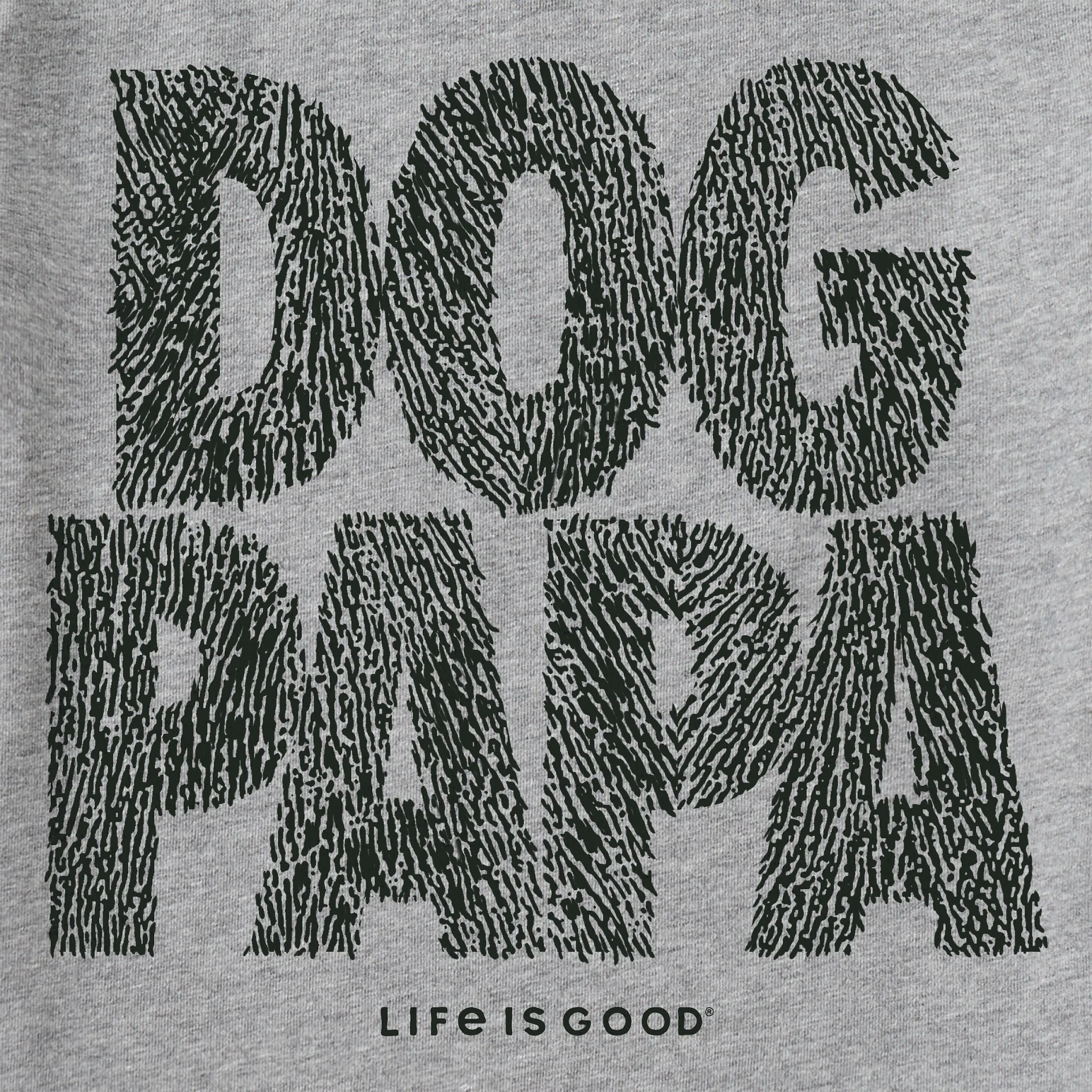 Men's Dog Papa Short Sleeve Tee Life is Good