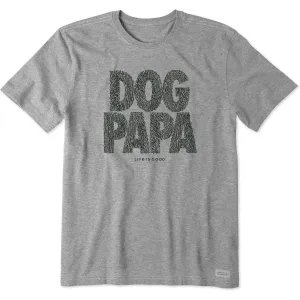 Men's Dog Papa Short Sleeve Tee Life is Good