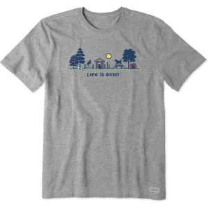 Men's Dog Park Vista Short Sleeve Tee Life is Good
