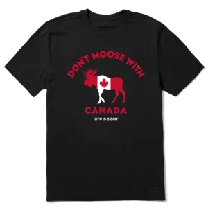 Men's Don't Moose With Canada Short Sleeve Tee Life is Good