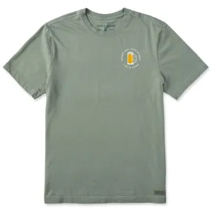 Men's Drinks Well with Others Beer Short Sleeve Crusher Tee Life is Good