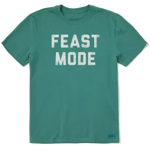 Men's Feast Mode Blocky Short Sleeve Crusher Tee Life is Good