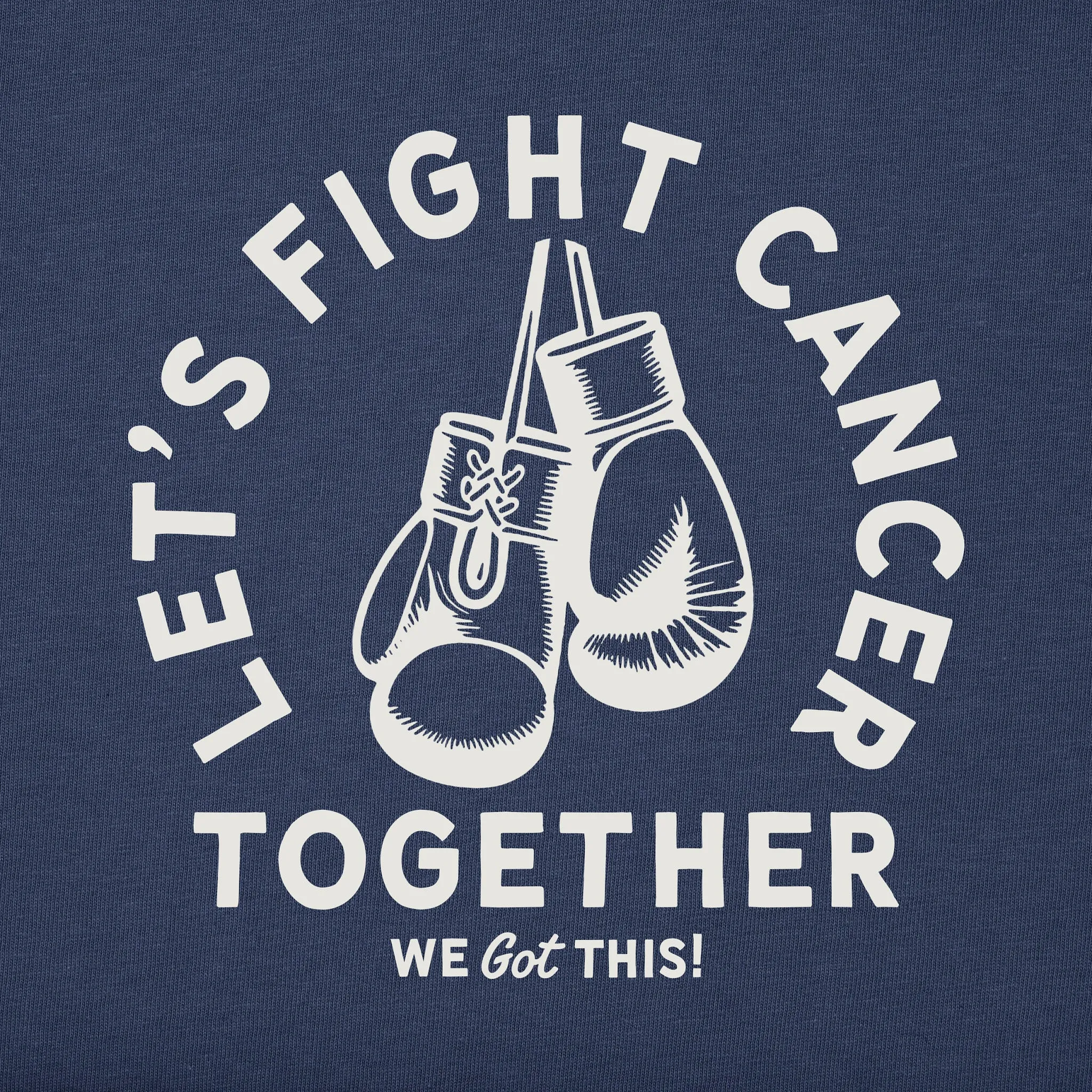 Men's Fight Cancer Short Sleeve Tee Life is Good