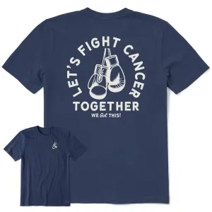 Men's Fight Cancer Short Sleeve Tee Life is Good
