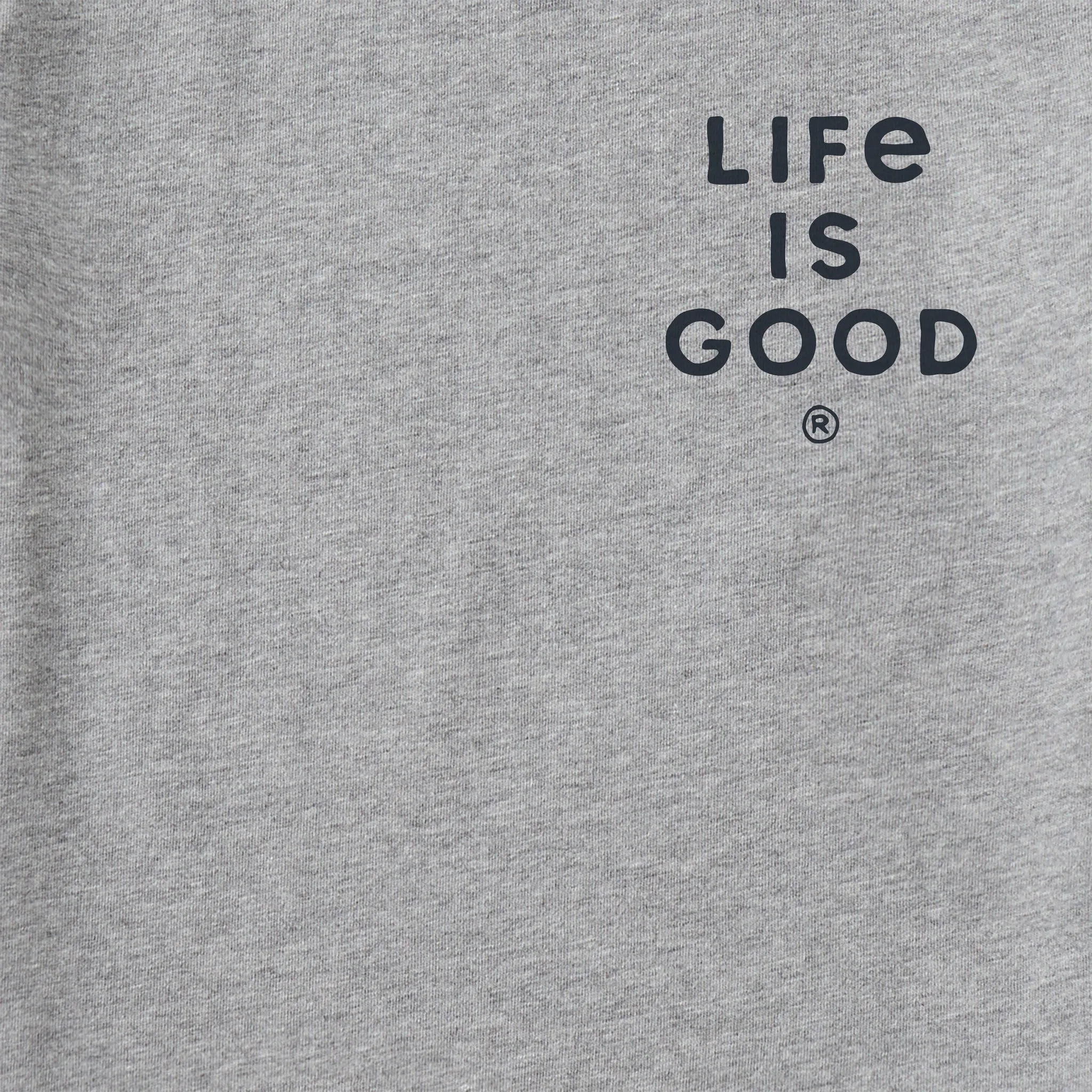 Men's Fish More ATV Short Sleeve Tee Life is Good