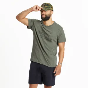 Men's Five Star Camp Textured Slub Tee Life is Good