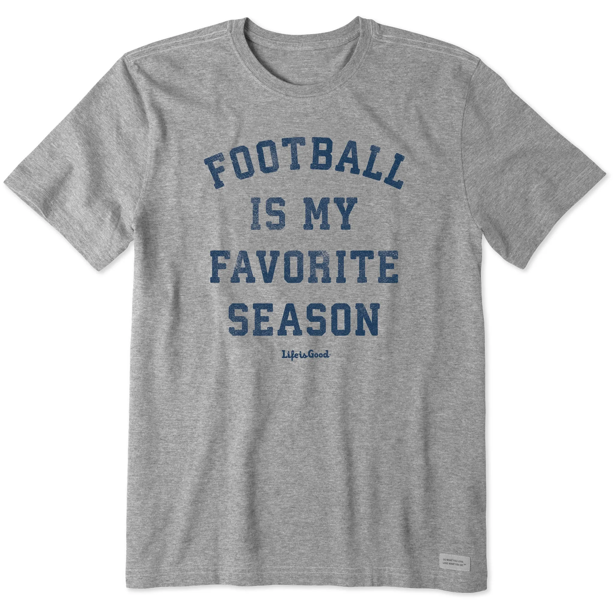 Men's Football is My Favorite Season Short Sleeve Tee Life is Good