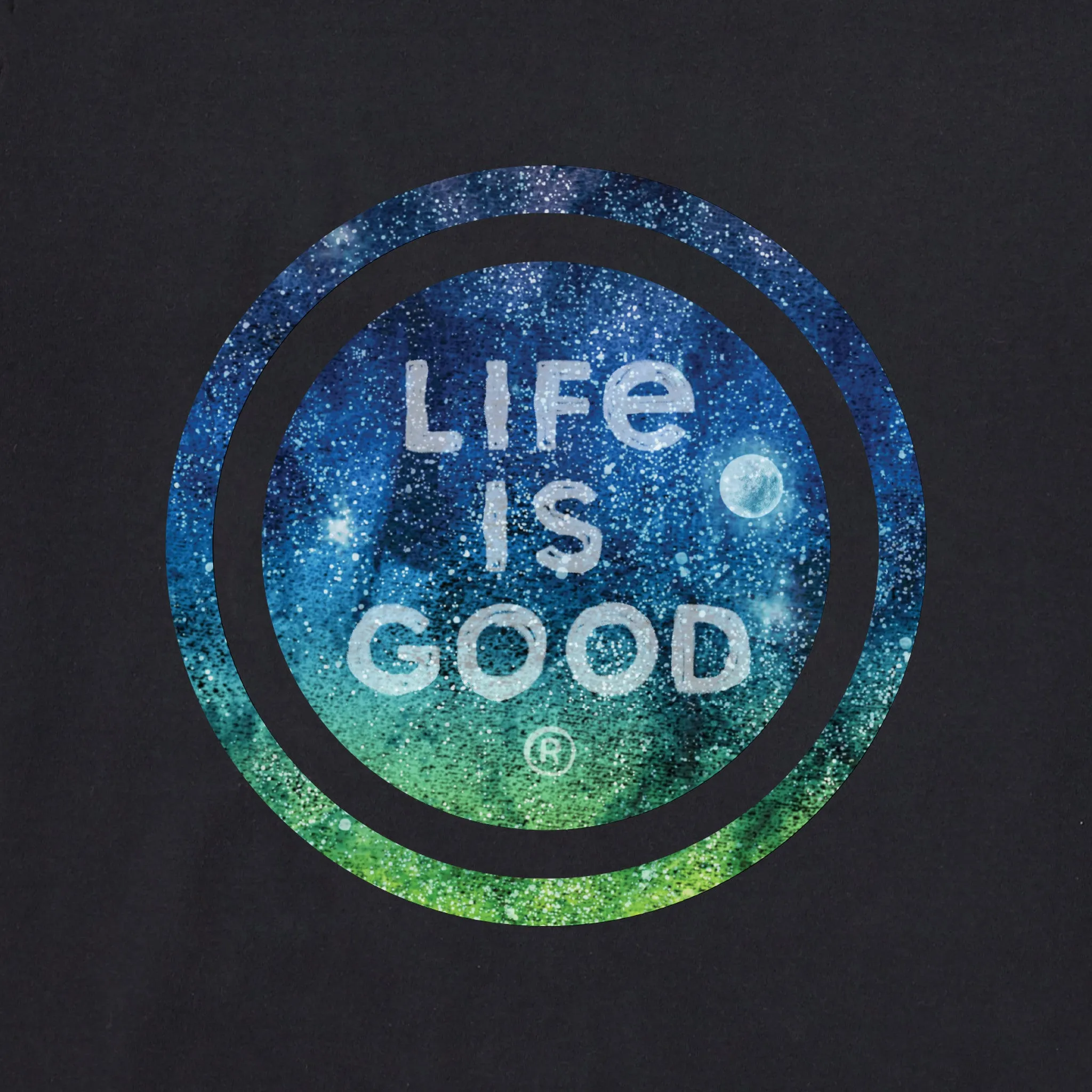 Men's Galaxy Coin Short Sleeve Tee Life is Good