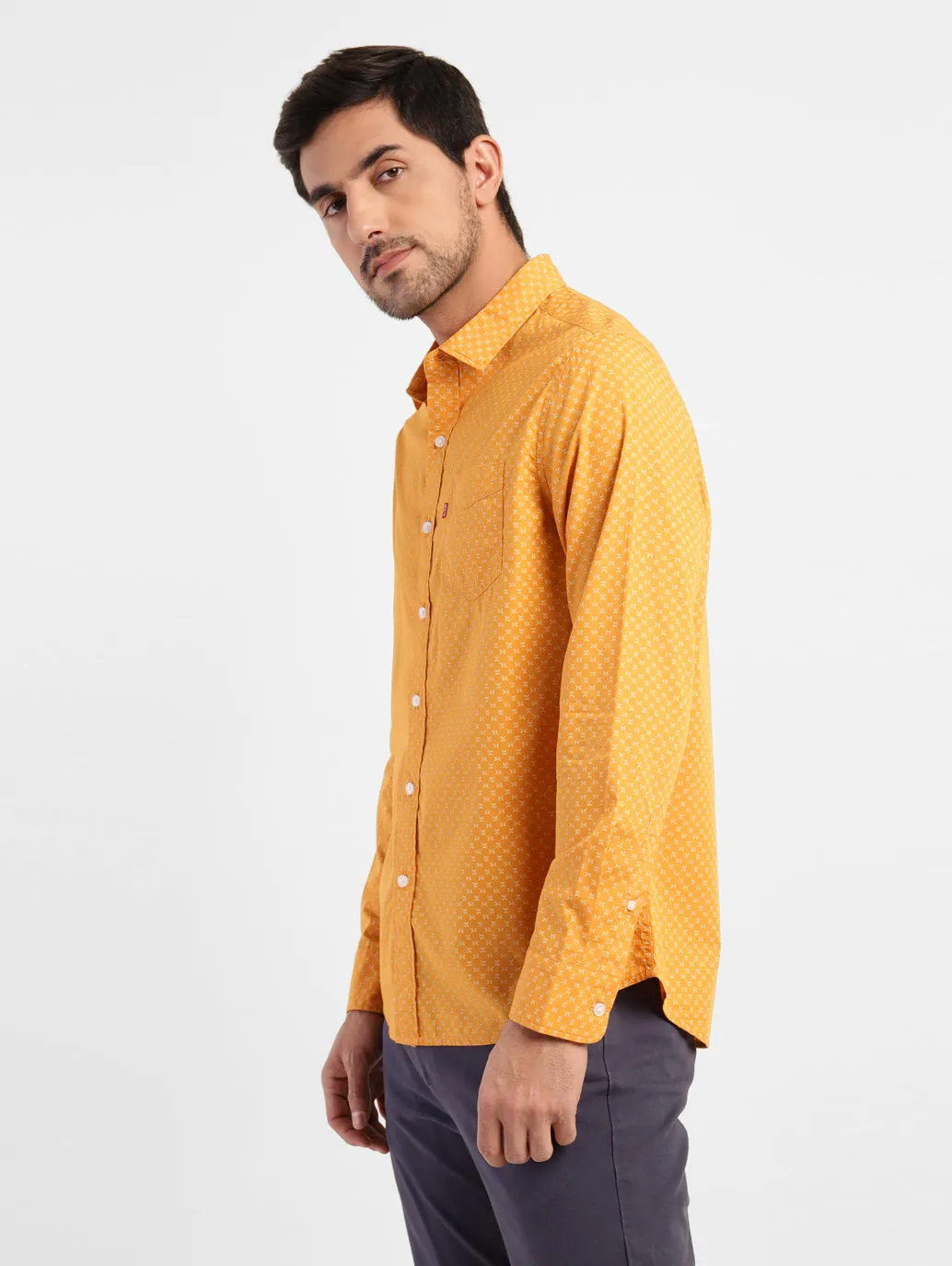 Men's Geometric Print Slim Fit Shirt LEVI'S