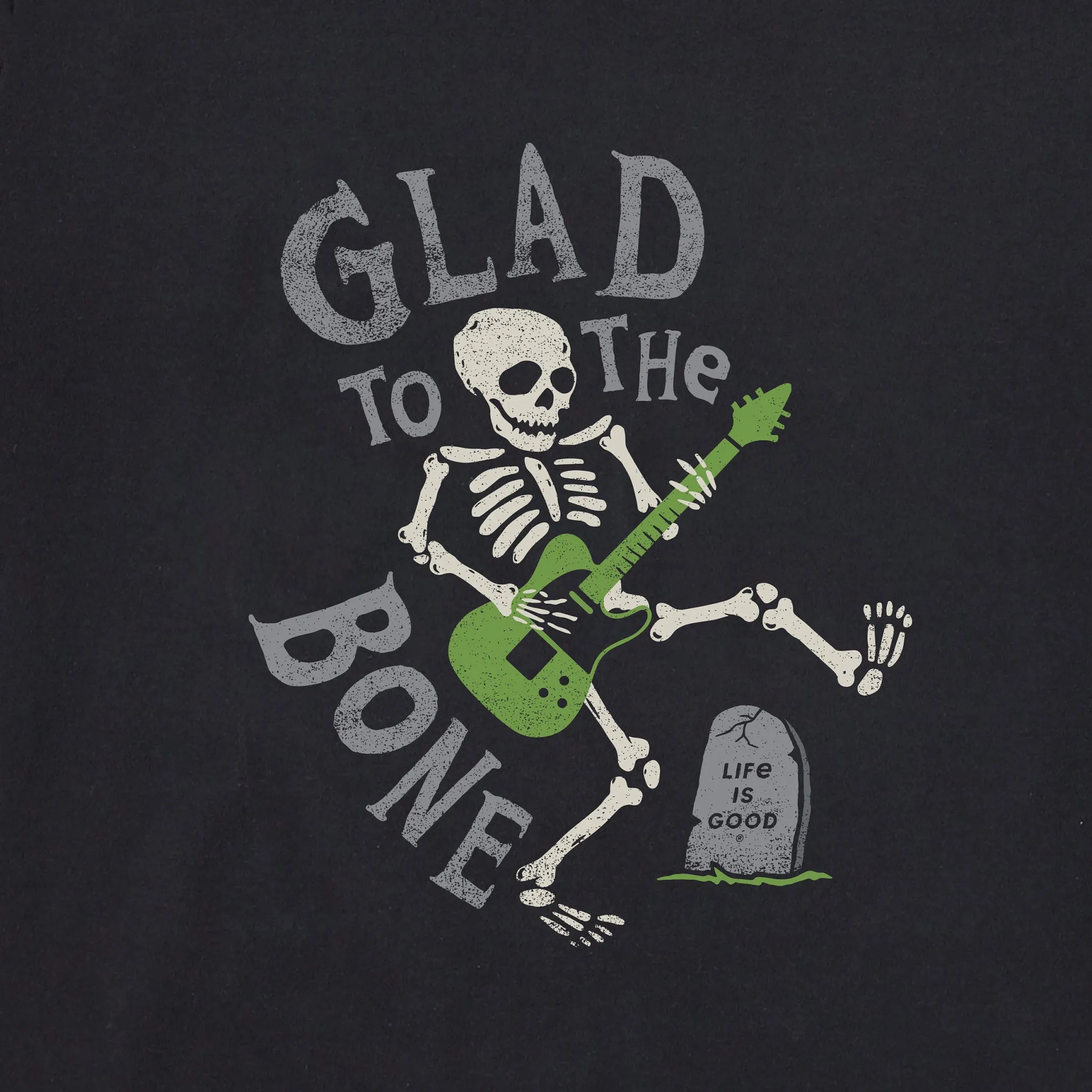 Men's Glad to the Bone Short Sleeve Crusher Tee Life is Good