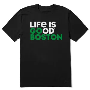 Men's Go Boston Short Sleeve Crusher Tee Life is Good