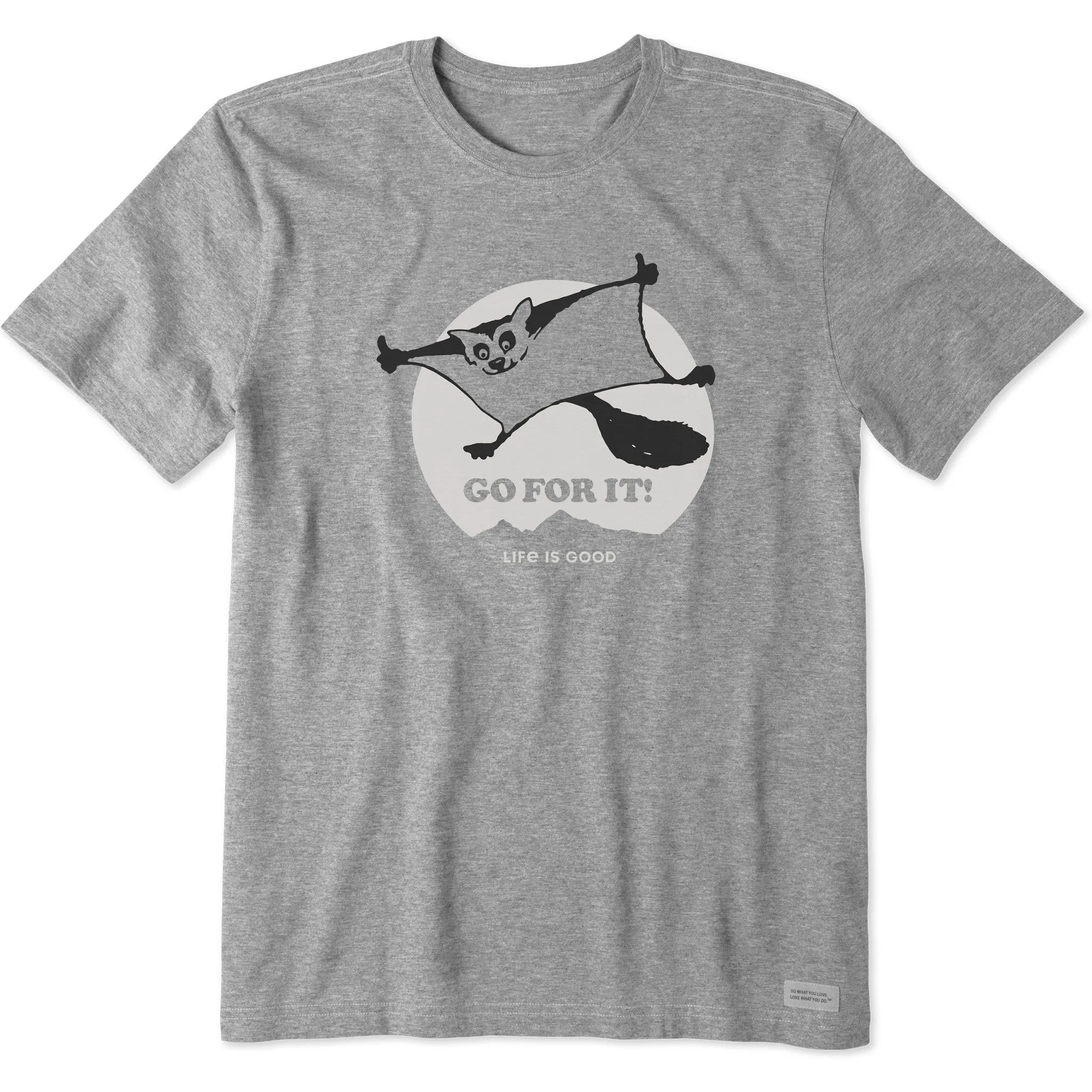 Men's Go For It Flying Squirrel Short Sleeve Tee Life is Good
